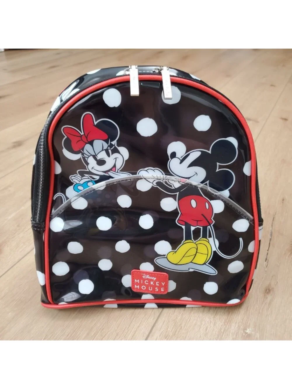 Disney Mickey & Minnie Mouse Mini Backpack Polka Dot Land World Cosplay Travel